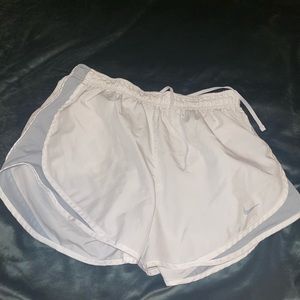 white large nike shorts
